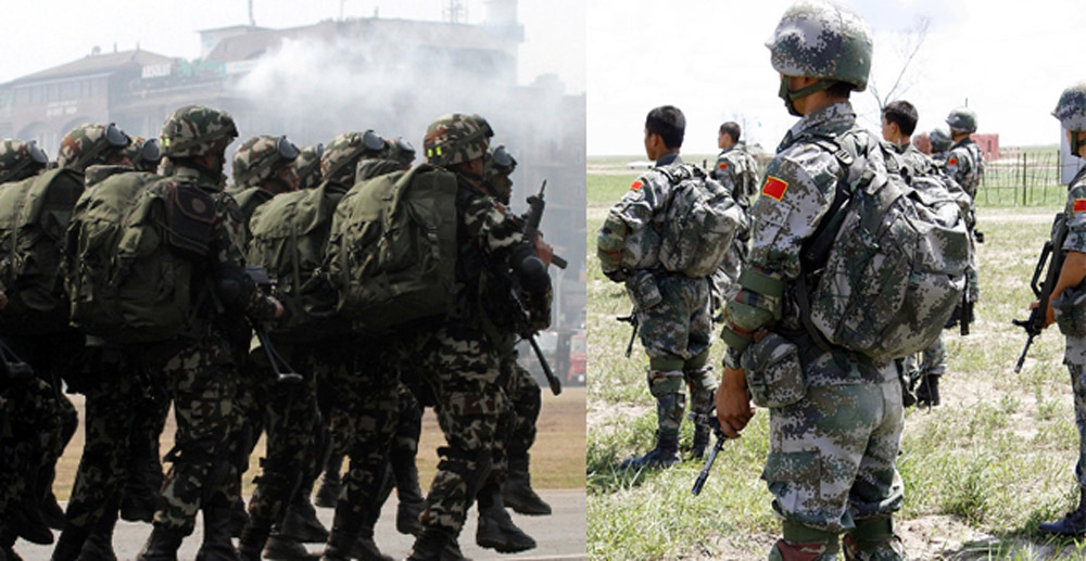 नेपाली सेना र चिनियाँ जनमुक्ति सेनाको संयुक्त सैन्य अभ्यास आजदेखि